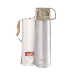 Milton Glassy Thermosteel Flask | 350 ml | Multicolors
