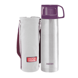 Milton Glassy Thermosteel Flask | 350 ml | Multicolors