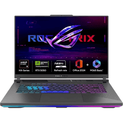 Asus ROG Strix G16 Gaming Laptop | AMD Ryzen 9 8940HX | 16GB | 1TB | Windows 11 Home | Eclipse Gray | 40.64cm (16 inch) | G614PH-RV073WS