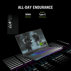 Asus ROG Strix G16 Gaming Laptop | AMD Ryzen 9 8940HX | 16GB | 1TB | Windows 11 Home | Eclipse Gray | 40.64cm (16 inch) | G614PH-RV073WS