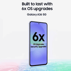 Samsung Galaxy A36 5G | 8 GB | 256 GB | Awesome Black