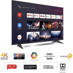 TCL  126 cm (50 inch) | Ultra HD (4K) LED Smart TV | 50P615