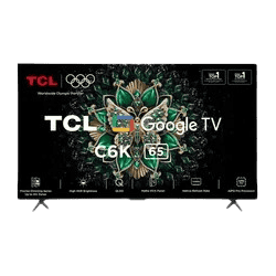 TCL QD-Mini LED 4K Ultra HD Smart Google TV | 165 cm (65 inch) | 65C6K