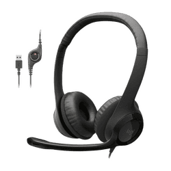 Logitech H390 Wired Headphone with Mic | Multicolor