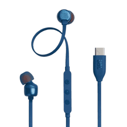 JBL Tune 310 Wired in Ear Type C Earphone | Compatible with USB-C Devices | Blue | JBLT310CBLU