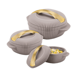 Milton Oyster Jr Set Casserole | Set of 3 | Multicolors