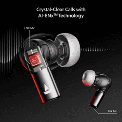 Boat Airdopes Ultra Pro Bluetooth Earbuds with mic | TWS Wireless Earphones | Zinc White