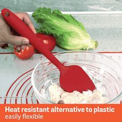 Meyer Silicone Spatula | Spatula for Cooking | Red