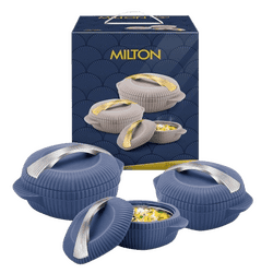 Milton Oyster Jr Set Casserole | Set of 3 | Multicolors