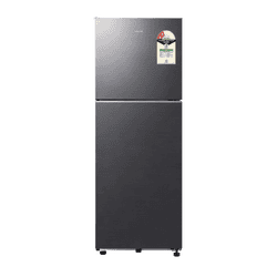 Samsung Digital Inverter Frost Free Double Door Refrigerator | 236 L | 2 Star | Black Caviar Matt | 2026 Model | RT40H28U2FHL