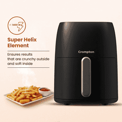Crompton Ameo Digital Air Fryer | 4.2L | Black Gold