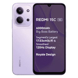 Redmi 15C 5G | 4 GB | 128GB | Dusk Purple | NM