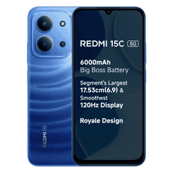 Redmi 15C 5G | 4 GB | 128GB | Moonlight Blue | NM