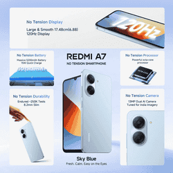 Redmi A7 | 3GB | 64GB | Black