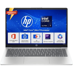 HP Laptop | Intel Core Ultra 7 155H | 24GB | 1TB SSD | 14 inch | Win11 Home | Natural Silver | 14-EP1181TU