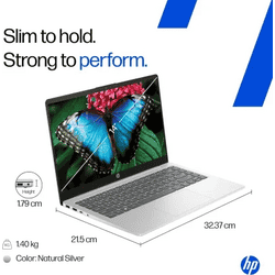 HP Laptop | Intel Core Ultra 7 155H | 24GB | 1TB SSD | 14 inch | Win11 Home | Natural Silver | 14-EP1181TU