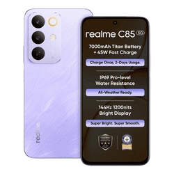 Realme C85 5G  | 4 GB | 128 GB | Parrot Purple | NM