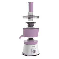 Philips Juicer Mixer Grinder | 600 W | White and Lilac | HL7581/00