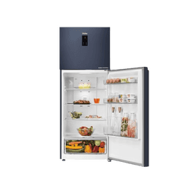 Haier Frost Free Double Door Refrigerator | 328 L | 2 Star | Graphite Black | HRF-3782BLGKA-P
