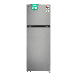 LG Frost Free Double Door Convertible Refrigerator | 251 L | 2 Star | Shiny Steel | 2026 Model | GLT2526XWPZ