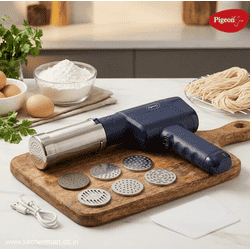 Pigeon Electric Rechargeable Idiyappam Maker | Pasta Machine | Multicolour