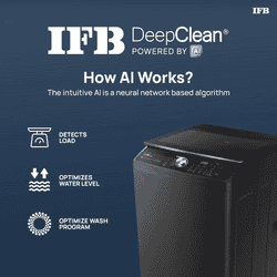 IFB Fully Automatic Top Load Washing Machine | 9 Kg | 5 Star | Noir Black | TL-900NB2SID