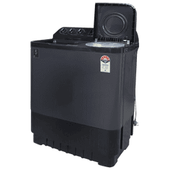 Haier Semi Automatic Top Loading Washing Machine | 9 Kg | 5 Star | Black | HTW90-196BBK