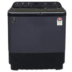 Haier Semi Automatic Top Loading Washing Machine | 9 Kg | 5 Star | Black | HTW90-196BBK