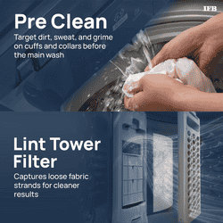IFB Fully Automatic Top Load Washing Machine | 9 Kg | 5 Star | Noir Black | TL-900NB2SID