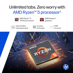 HP All-in-One Desktop | AMD Ryzen 5 7520U | 16GB | 512GB | Windows 11 Home | Shell White | 24-CR0271IN