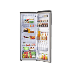 Godrej Direct Cool Single Door Refrigerator | 238 L | 3 Star | Steel Glow | RD EMARVEL 260CN THI ST GL