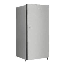 Haier Direct Cool Single Door Refrigerator | 215 L | 3 Star | Nickel Steel | HRD-2353BNSA-P