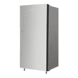 Haier Direct Cool Single Door Refrigerator | 215 L | 3 Star | Nickel Steel | HRD-2353BNSA-P