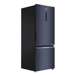 Haier  Frost Free Bottom Mount Refrigerator | 355L | 2 Star |  UltraMarine Steel | HRB-4052BUSA-P