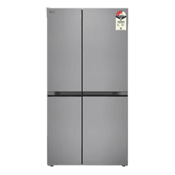 LG Side-by-Side Refrigerator | Convertible | 650L | 3 Star | Convertible | Shiny Steel | GL-B257JPZ3