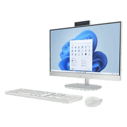 HP All-in-One Desktop PC | AMD Ryzen 3 7320U | 8GB | 512GB | Windows 11 Home | Shell White | 24-CR0016IN