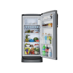 Godrej Single door Direct Cool Refrigerator | 194 L | 5 Star | Fossil Steel | RD EMARVEL 215EN TDI FS ST