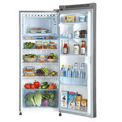 Lloyd Direct Cool Refrigerator | 185 L | 3 Star | Steel Graphite | GLDG203ASGCF