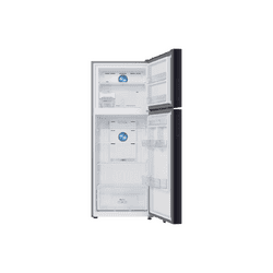 Samsung Double Door Refrigerator | 419 L | 2 Star | Black Glass | RT45HB6A4222HL