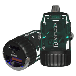 Portronics Car Power View Car Charger | Black | POR 1875