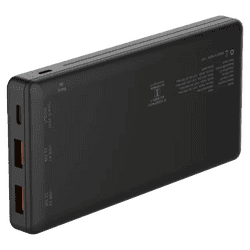 stuffcool Major 22.5W Fast Charging Power Bank | 10000 mAh | Black