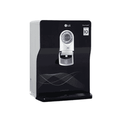 LG RO + UV + UF + Mineral Booster Water Purifier | 8L | Stainless Steel Tank | Black | WW184ETB