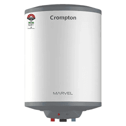 Crompton Marvel Vertical Storage Geyser | 6 L | White | ASWH-5106