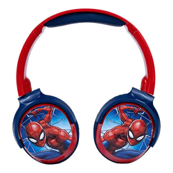 Marvel Spider-Man Kids Bluetooth Stereo Headphones | Swivel & Foldable Cups | Red | MV-9955-SM