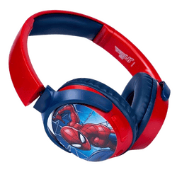 Marvel Spider-Man Kids Bluetooth Stereo Headphones | Swivel & Foldable Cups | Red | MV-9955-SM