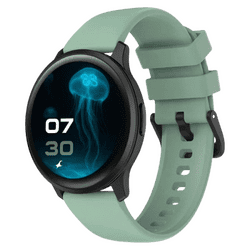 Fastrack Jupiter R3 Smart Watch | Round Display | Black & Green