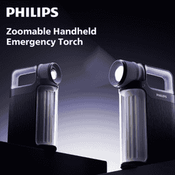 Philips Rechargeable LED Emergency Light | Super Bright Portable Light | USB Charging | SFL3451/56
