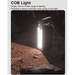 Philips Portable Emergency Light | Rechargeable | 4000MAh Battery | Black | SFL3402