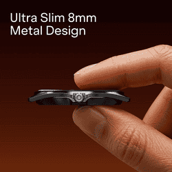 Boat Ultima Aeris 1.43" AMOLED Display Round Smart Watch | Bluetooth Calling | Active Black