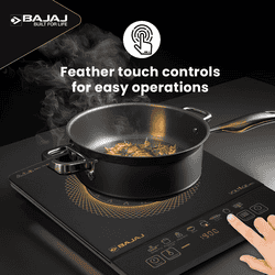 Bajaj Induction Cooktop | 1900 W | Touch Panel | Black | ICX190FS